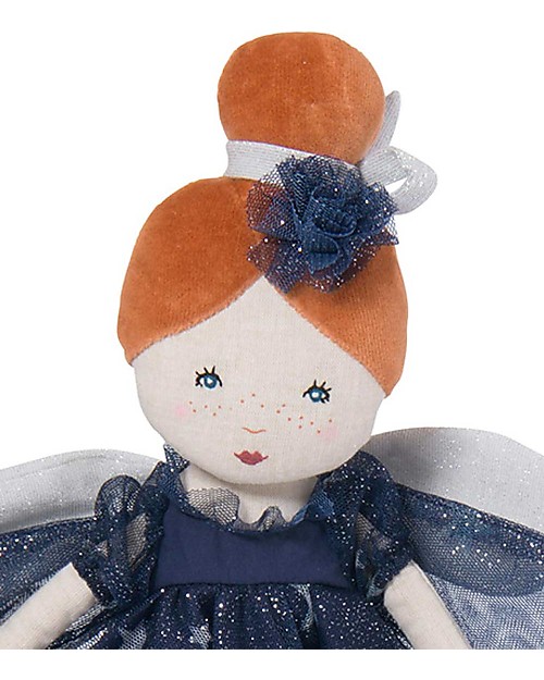 Moulin Roty Bambola Fatina Incantata - Blu - il Ètait une Fois - 45 cm Bambole
