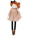 Moulin Roty Bambola Madame Constance - Les Parisiennes - Cotone e Poliestere - 47 cm Bambole