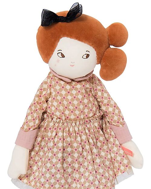 Moulin Roty Bambola Madame Constance - Les Parisiennes - Cotone e Poliestere - 47 cm Bambole