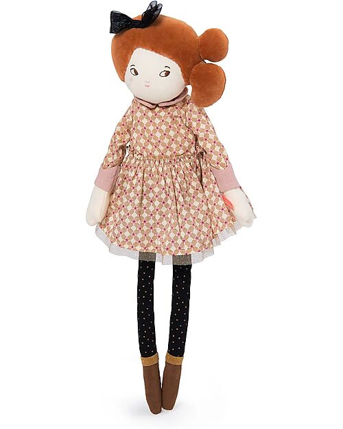 Moulin Roty Bambola Madame Constance - Les Parisiennes - Cotone e Poliestere - 47 cm Bambole