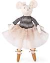 Moulin Roty Bambola - Topo Ballerina - Suzie - 26 cm Pupazzi