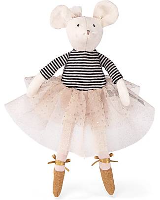 Moulin Roty Bambola - Topo Ballerina - Suzie - 26 cm Pupazzi