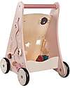 Moulin Roty Carrello Primi Passi Attività - Après la Pluie - Legno Carrello Primi Passi