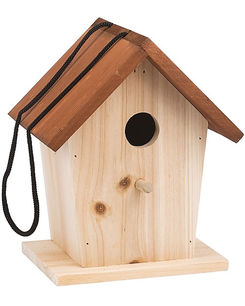 Moulin Roty Casetta per gli Uccelli, Le Jardin - 17x18x22 cm Giochi da Esterno_