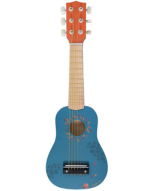 Moulin Roty Chitarra Bimbo - dans la jungle - 53 cm Strumenti Musicali