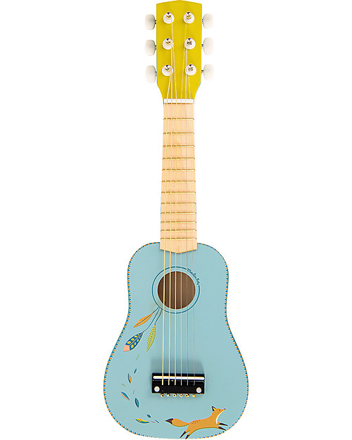 Moulin Roty Chitarra Bimbo, Le Voyage d'Olga - 53 cm Strumenti Musicali