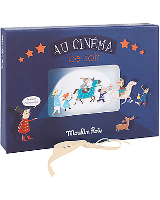 Moulin Roty Cofanetto Cinema Film - Les Histoires du Soir - 5 Storie Emozionanti! Giochi per Inventare Storie