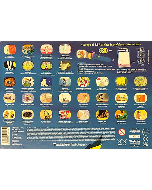 Moulin Roty Cofanetto Cinema - Lampada Proietta Storie - 32 Dischi
 Album e Cofanetti