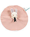 Moulin Roty Doudou Topo Brume - Rosa - Cotone Biologico e Lino Doudou