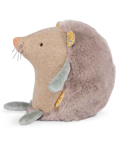 Moulin Roty Giocattolo Musicale Riccio - Marrone - 19 cm Pupazzi