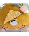 Moulin Roty Gioco Attività Multisensoriali Tartaruga - Giallo - 38x20 cm Giochi per Neonati_