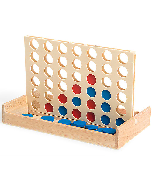 Moulin Roty Gioco Forza 4 - Aujourd'hui c'est Mercredi - Legno Giochi da Tavolo