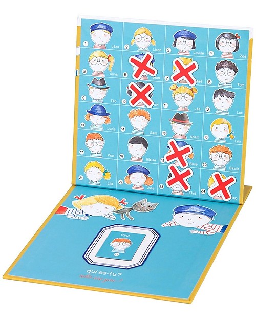 Moulin Roty Gioco Indovina Chi? - Aujourd'hui c'est Mercredi - Magnetico! Giochi da Tavolo