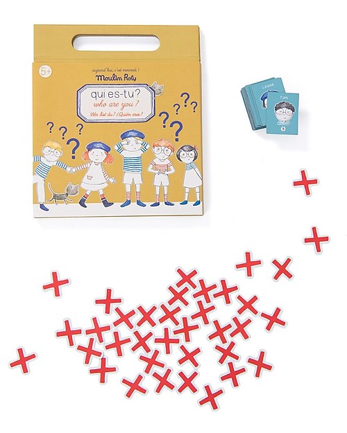 Moulin Roty Gioco Indovina Chi? - Aujourd'hui c'est Mercredi - Magnetico! Giochi da Tavolo