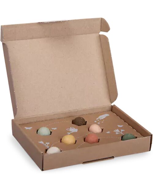 Moulin Roty Kit Fiori di Campo - Contiene 7 Bombe di Semi da Piantare - Gioco Sostenibile Giochi da Giardinaggio