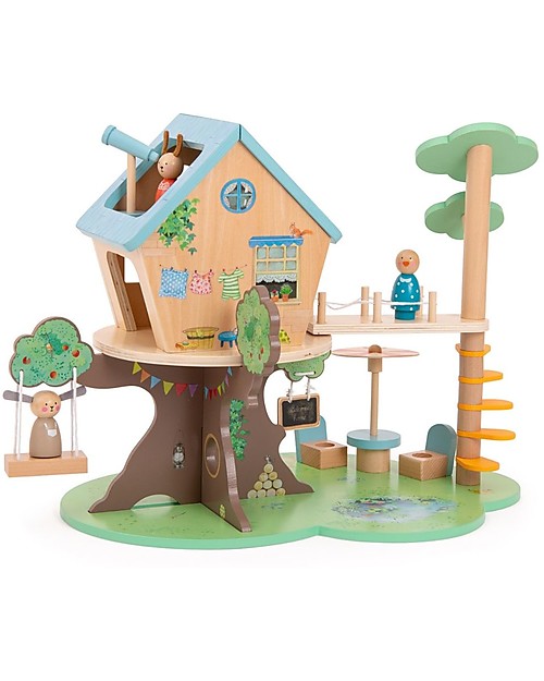Moulin Roty La Casa sull'Albero - La Grande Famille - Stimola la Fantasia Case delle Bambole