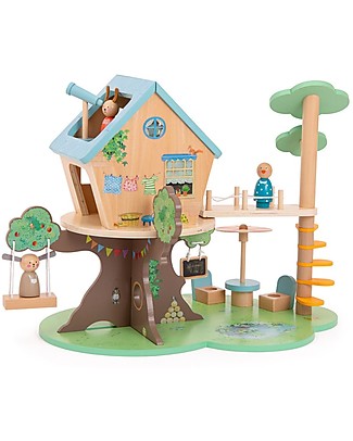 Moulin Roty La Casa sull'Albero - La Grande Famille - Stimola la Fantasia Case delle Bambole