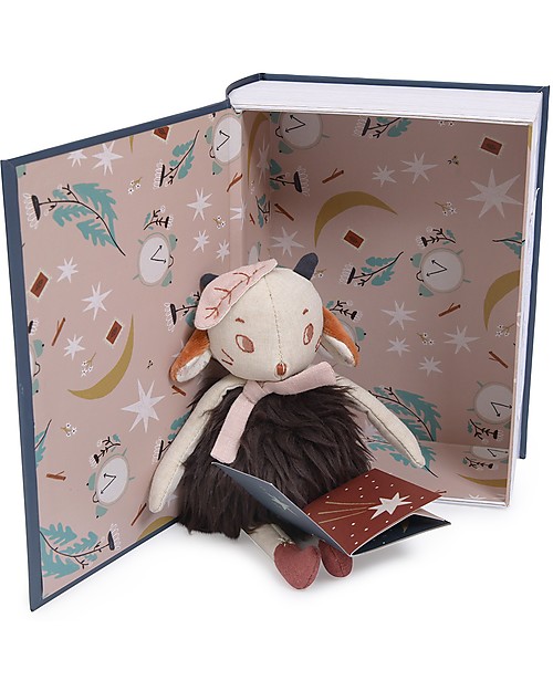 Moulin Roty Libro della Buonanotte - Après la Pluie - con Peluche Peluche