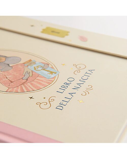 Moulin Roty Libro Nascita 80 Pagine - Ecole de Danse - 19.5x24 cm  Album e Cofanetti