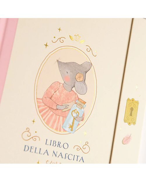 Moulin Roty Libro Nascita 80 Pagine - Ecole de Danse - 19.5x24 cm  Album e Cofanetti