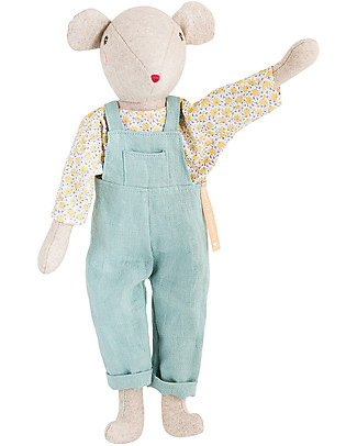 Moulin Roty Papà Topolino Chicoré, La Famille Mirabelle - 44 cm Peluche