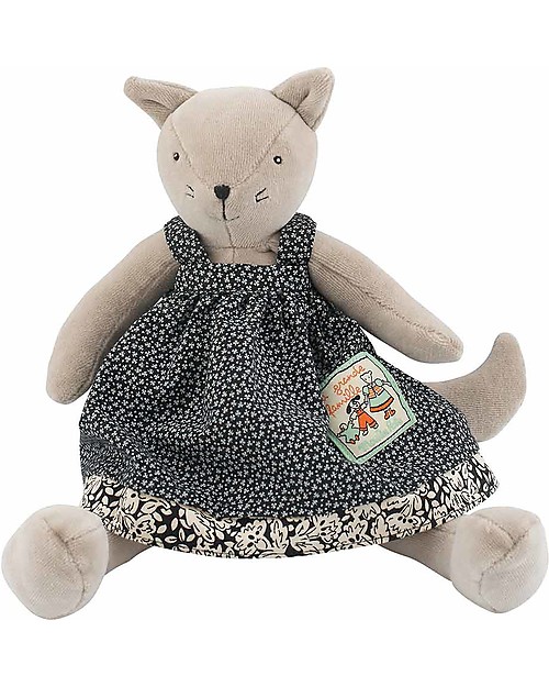 Moulin Roty Peluche Agathe la Gatta - La Grande Famille - 30 cm Peluche