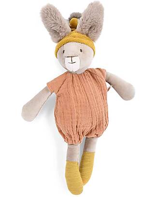 Moulin Roty Peluche Coniglietto - Argilla - Cotone Oeko-Tex Pupazzi