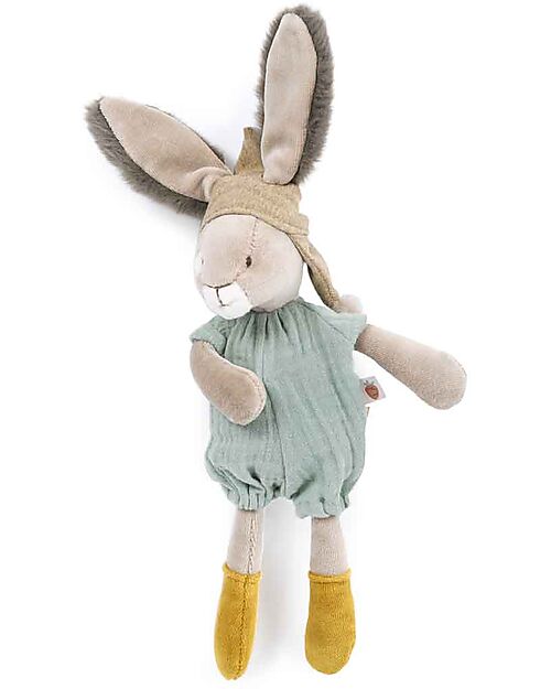 Moulin Roty Peluche Coniglietto - Salvia - Cotone Oeko-Tex Pupazzi