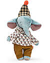 Moulin Roty Peluche Elefante Pablo - Les Minouchkas - 25 cm - Cotone Peluche