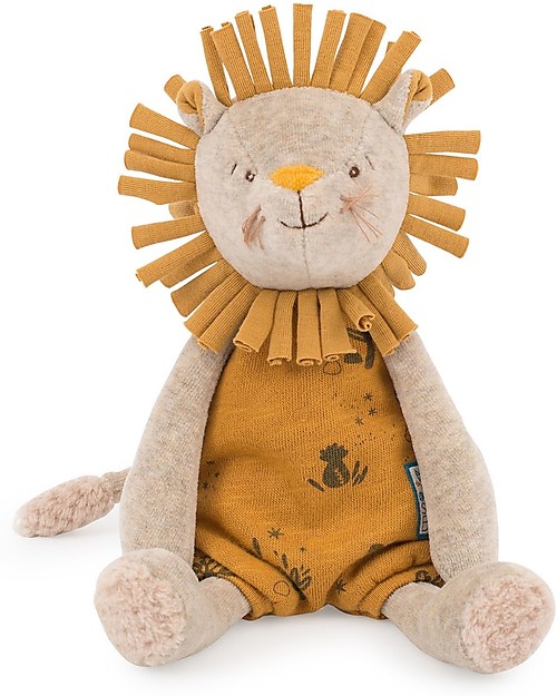 Moulin Roty Peluche Musicale Leone - Sous Mon Baobab - 30 cm Giochi per Neonati_