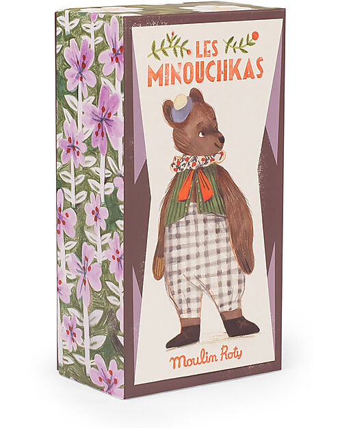 Moulin Roty Peluche Orsetto Baba - Les Minouchkas - 25 cm - Cotone Peluche