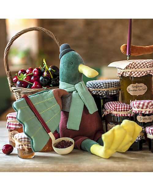 Moulin Roty Peluche Simone l'Anatra - Multicolor - 44 cm Pupazzi