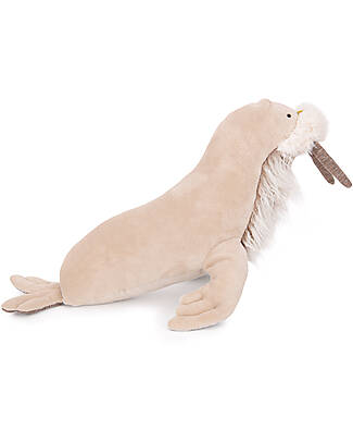 Moulin Roty Peluche Tricheco - Beige - 70 cm Peluche