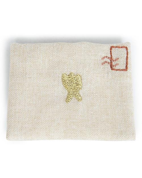 Moulin Roty Scatola con Topolino Porta dentini - Aprés la Pluie - per Denti da Latte Contenitori Portaoggetti