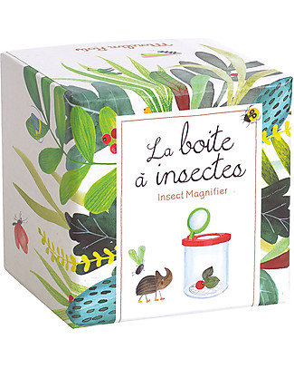 Moulin Roty Scatola per Insetti, Le Jardin - Lente di Ingrandimento sul Coperchio Giochi all'Aperto