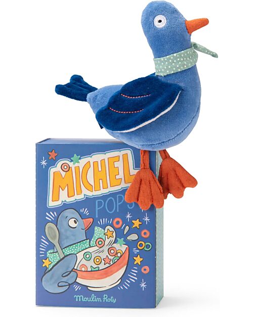 Moulin Roty Sonaglio Michele il Piccione - Puce & Pilou - 25 cm Sonagli