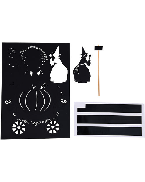 Moulin Roty Teatro delle Ombre e Ombre da Montare Giochi per Inventare Storie