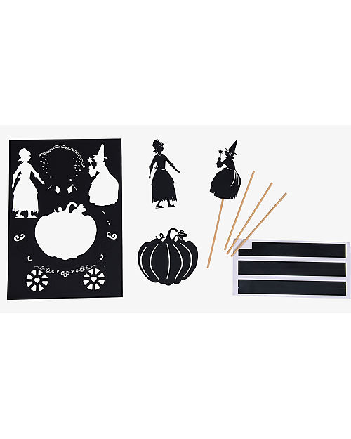 Moulin Roty Teatro delle Ombre e Ombre da Montare Giochi per Inventare Storie