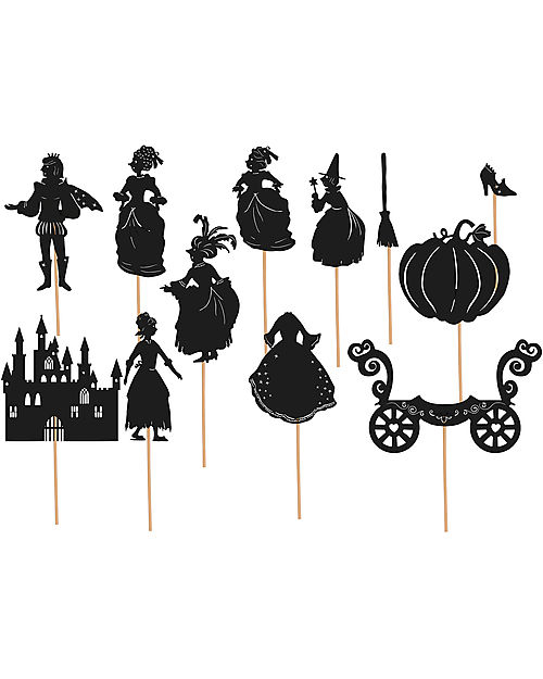 Moulin Roty Teatro delle Ombre e Ombre da Montare Giochi per Inventare Storie