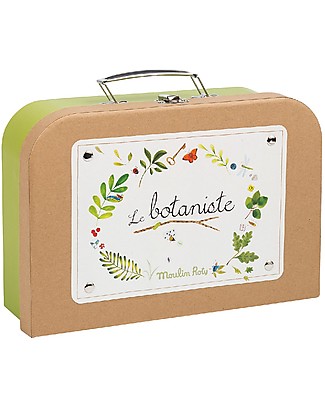 Moulin Roty Valigetta Botanista - Tutto l'occorrente per conoscere e amare le piante! Giochi da Giardinaggio