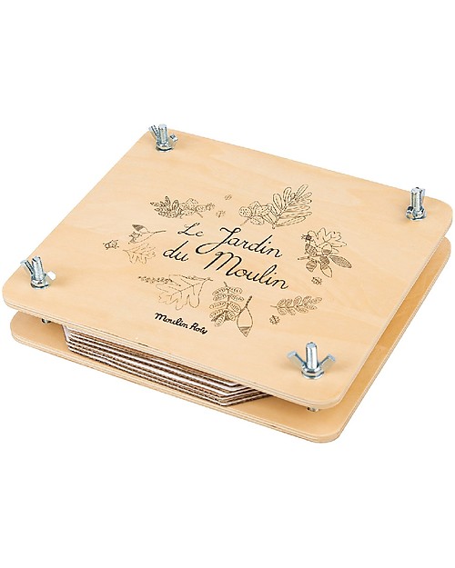 Moulin Roty Valigetta Botanista - Tutto l'occorrente per conoscere e amare le piante! Giochi da Giardinaggio