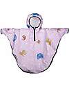 Mr.Tiggle Mantella Impermeabile - Animali Rosa - con Zip Frontale Impermeabili