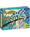 Mudpuppy Mini Puzzle Camaleonte - 48 Pezzi - Perfetto in Viaggio Giochi da Tavolo
