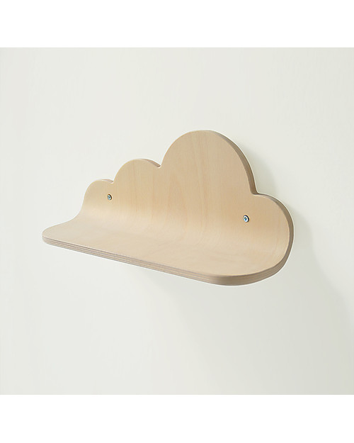 Mum and Dad Factory Mensola Nuvola in Legno di Faggio - 33 cm Mensole
