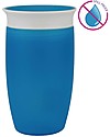 Munchkin Bicchiere Antigoccia "Impara a Bere"  Miracle® 360°, 300 ml - Azzurro Bicchieri
