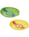 Munchkin Piatti Termosensibili con Sistema White Hot, Pacco da 2 - Senza BPA! Piatti e Scodelle