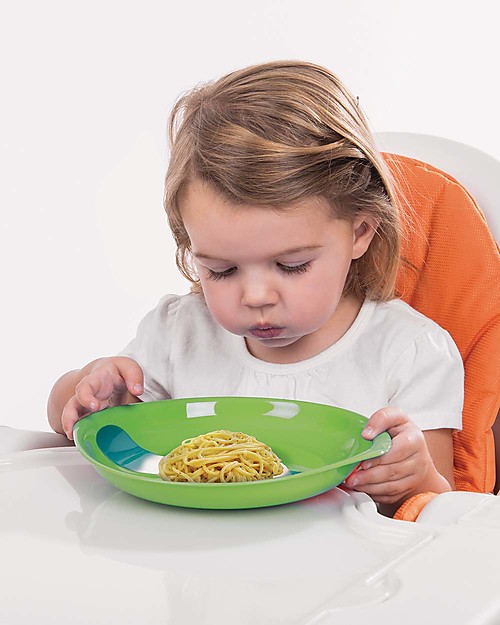 Munchkin Piatti Termosensibili con Sistema White Hot, Pacco da 2 - Senza BPA! Piatti e Scodelle