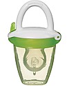 Munchkin Succhietto Dosatore Anti-Soffocamento con Cappuccio Prime Pappe e Puree - Verde Ciucci