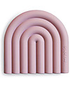 Mushie Massaggiagengive Arcobaleno - 100% Silicone Alimentare - Malva Massaggiagengive