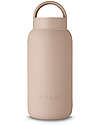 Muuki Borraccia - Vetro Borosilicato - Desert Rose - 750 ml - Riduce la Plastica! Borracce non Termiche
